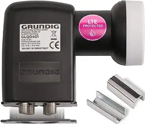 GSS Quad LNB für digitale Satellitenschüssel mit LTE-Filter