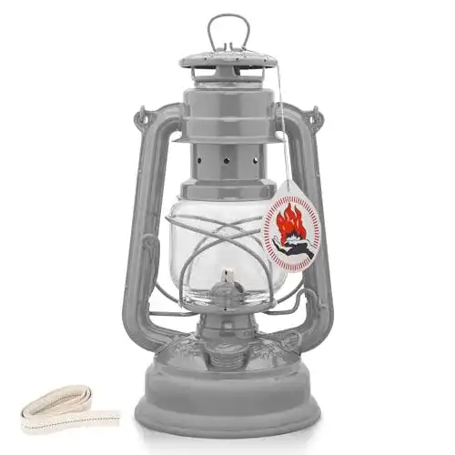 Petroleumlampe Feuerhand 276 Zink Sturmlaterne Baby Special