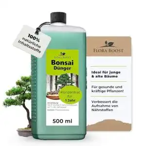 Bonsai-Dünger Konfitee Flora Boost 500ml für gesundes Wachstum