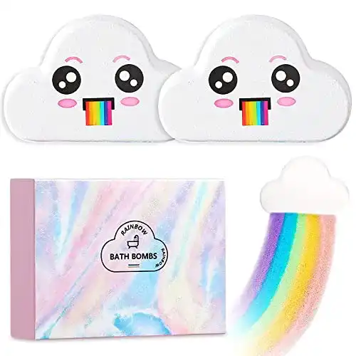 Badebomben Sagekia Regenbogen Geschenkset 2x180g