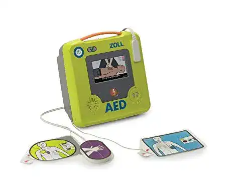 Defibrillator Zoll AED 3 in Apfelgrün für medizinische Anwendungen