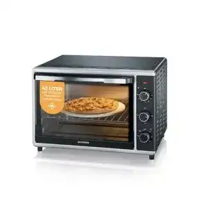 Minibackofen mit Drehspieß Severin TO 2058 42L Umluftfunktion