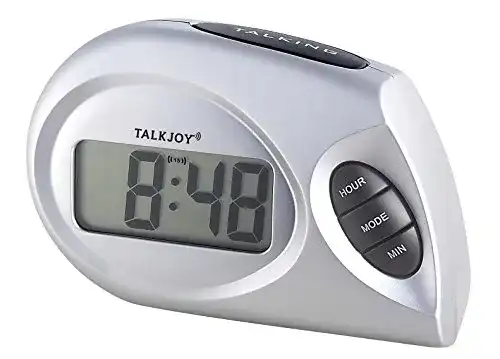 Sprechender Wecker TalkJoy Profi für Senioren und Blinde