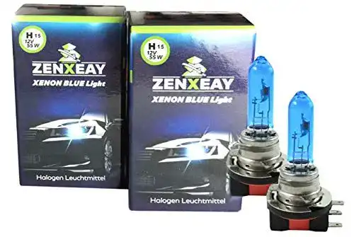 H15 Lampe ZENXEAY Xenon Optik für Auto mit Tagfahrlicht
