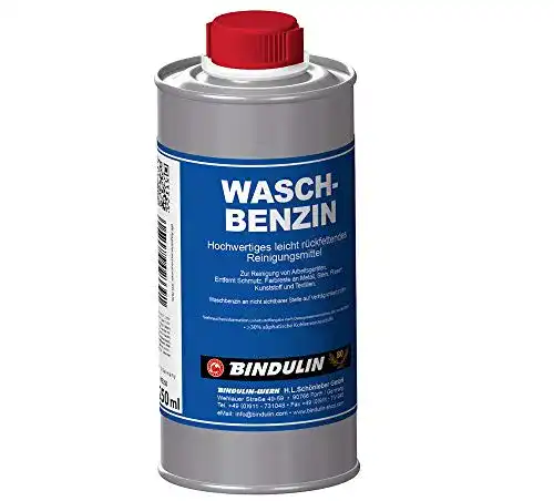 Waschbenzin Bimdulin 250 ml Flasche mit Microfasertuch