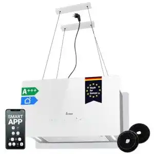 KKT Kolbe Dunstabzugshaube 60 cm Umluft für Kücheninseln