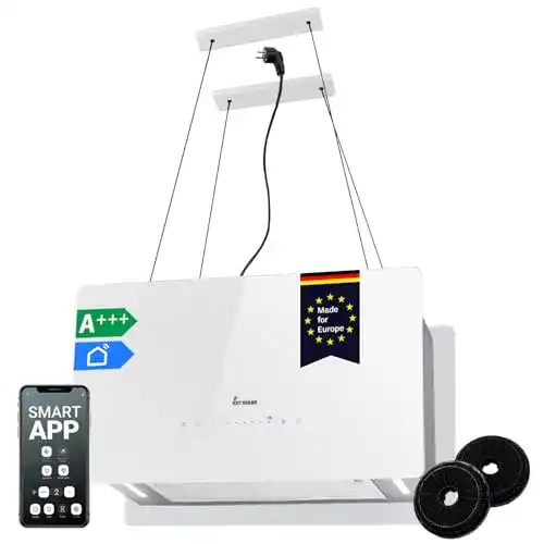 KKT Kolbe Dunstabzugshaube 60 cm Umluft für Kücheninseln