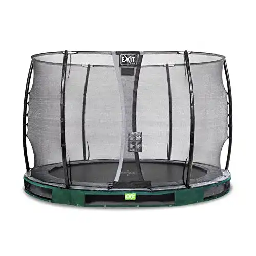 Bodentrampolin EXIT Toys Elegant mit Sicherheitsnetz und 305 cm Durchmesser