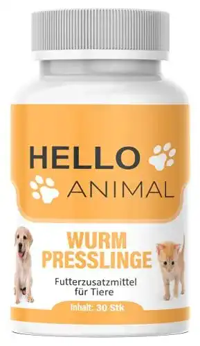 Wurmkur für Pferde und andere Tiere – HelloAnimal Wurm Presslinge