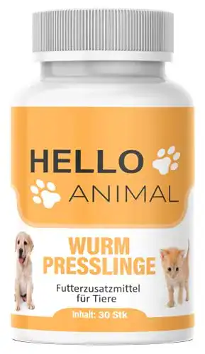 Wurmkur für Pferde und andere Tiere – HelloAnimal Wurm Presslinge