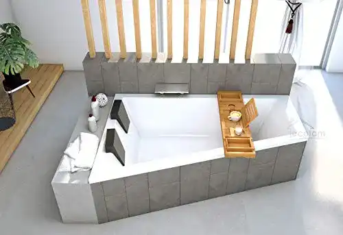 Eckbadewanne Ecolam Trapezwanne Intima Duo für zwei Personen 170×125 cm