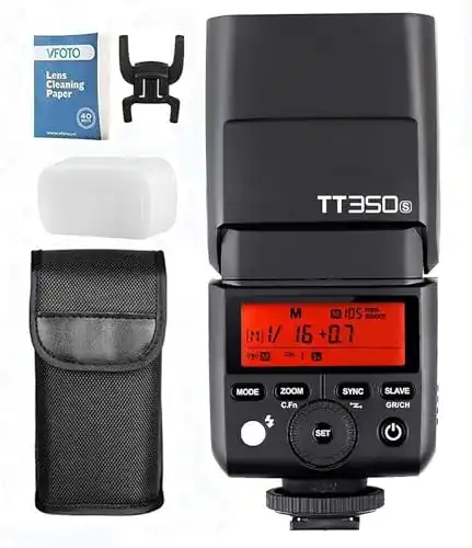 Godox TT350S TTL-Blitz mit 2,4 G HSS und GN36 für Sony Kameras