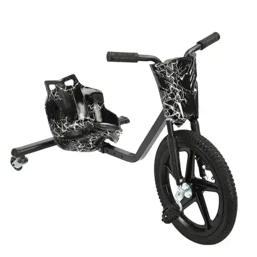Drift-Trike Nigoriy Drift Scooter aus Eisen mit 16 Zoll Vorderrad