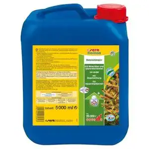 Sera Florena Aquarium-Dünger 5 Liter flüssiger Basisdünger