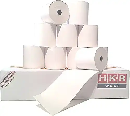 Thermorollen HKR-Welt 50er Pack 57mm x 50m für Kassendrucker