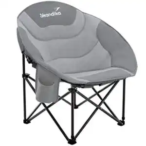 Faltsessel Skandika Moonchair Sirkka Klappbarer Campingstuhl mit Kühlfach