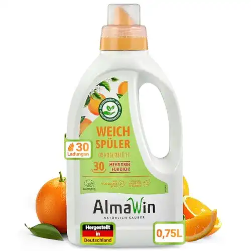 AlmaWin Öko Weichspüler Orangenblüte vegan 750ml