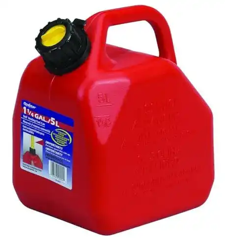 5 Liter Benzinkanister von Scepter B5 zur sicheren Kraftstofflagerung