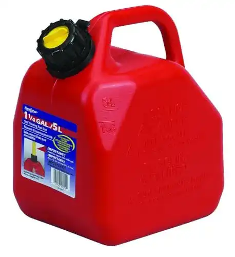 5 Liter Benzinkanister von Scepter B5 zur sicheren Kraftstofflagerung