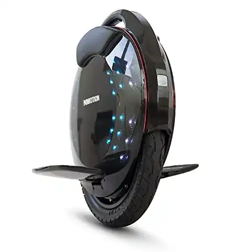 Inmotion V8F Elektrisches Einrad für Erwachsene, Schwarz, 1000W Motor