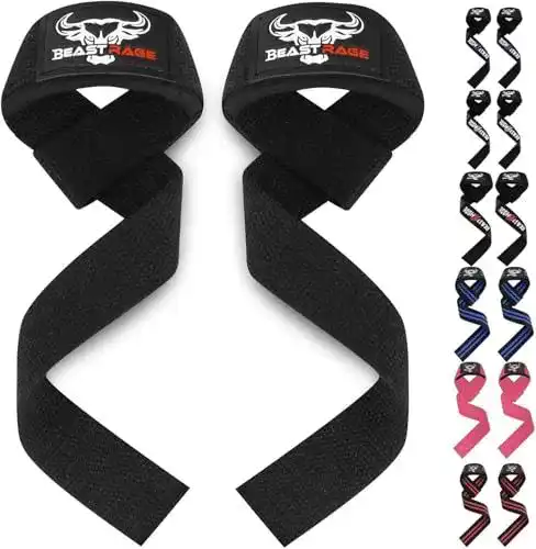 Zughilfen für Krafttraining Gepolsterte Fitness Straps