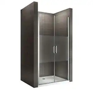 Duschtür i-flair Lara 68×185 cm mit Verstellbereich und ESG Glas