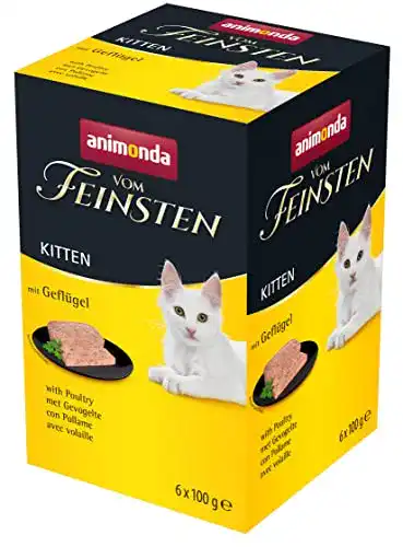 Animonda Vom Feinsten Kitten Nassfutter für heranwachsende Katzen