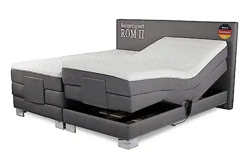 Boxspringbett 160×200 ROM mit elektrisch verstellbarem Motor