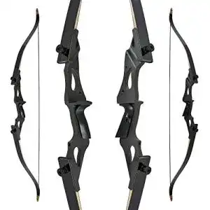 Recurvebogen Drake Archery Black Raven 58 Zoll 25-60 lbs Rechtshand