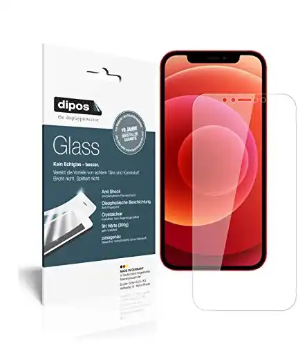 Displayschutzfolie Dipos I für iPhone 12 Pro 2X klar und kompatibel