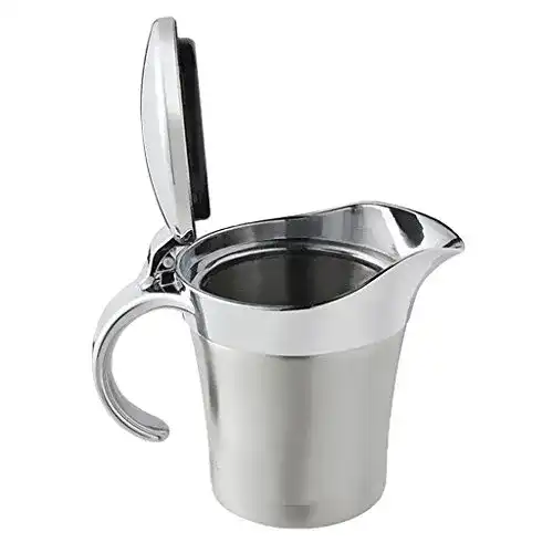 Thermo-Sauciere Sharplace mit Deckel, doppelwandig und isolierend