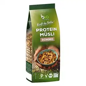 Protein Müsli Biozentrale Schoko, 375 g veganes Bio-Müsli