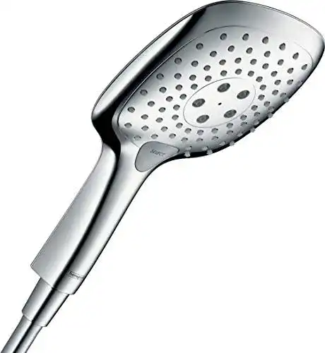 Hansgrohe Raindance Select E Duschkopf mit 3 Strahlarten und Antikalk-Funktion