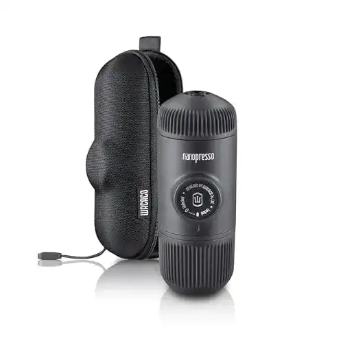 Tragbare Espressomaschine Wacaco Nanopresso mit S-Etui