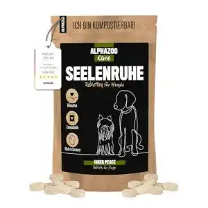 Beruhigungsmittel für Hunde alphazoo Seelenruhe – Natürliches Produkt