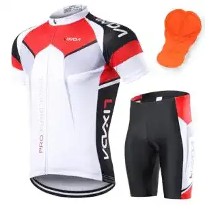 Fahrradbekleidung für Herren – Lixada Radtrikot Set Kurzarm