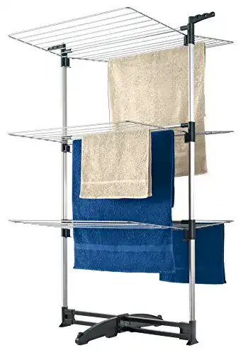 Turmwäscheständer Metaltex 405870099 mit 3 Etagen