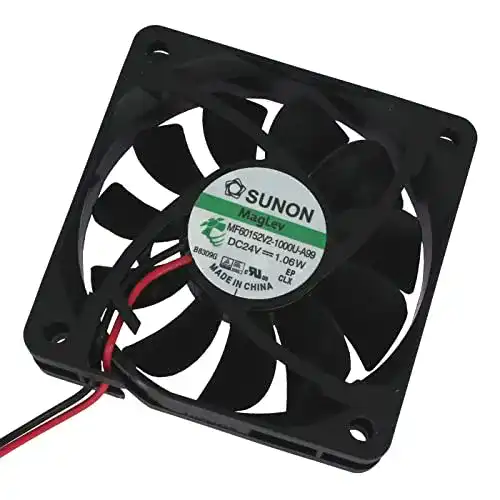 Gehäuselüfter Sunon 24V 0,96W 60x60x15mm mit 38,7m³/h und 29,2dBA