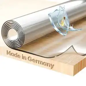 Tischfolie Beaux Glasklar 2 mm mit abgeschrägten Kanten
