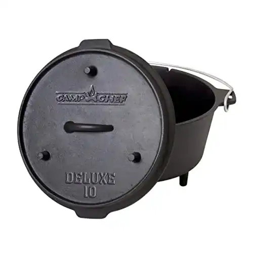 Dutch Oven Camp Chef DO-10 für vielseitiges Kochen