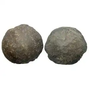 Moqui Marbles im Vergleich 1 Paar lebende Steine aus den USA