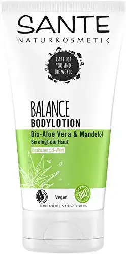 Aloe Vera Bodylotion Sante Naturkosmetik Balance für trockene Haut