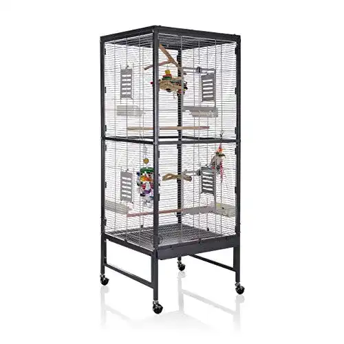 Vogelvoliere Montana Cages – Vogelkäfig für Wellensittiche und Nymphensittiche