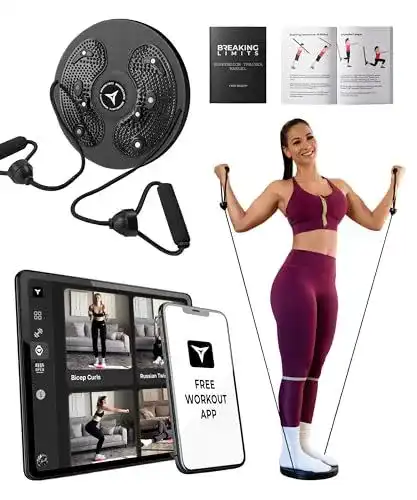 Fitness-Drehscheibe Breaking Limits Taillentwister für zu Hause
