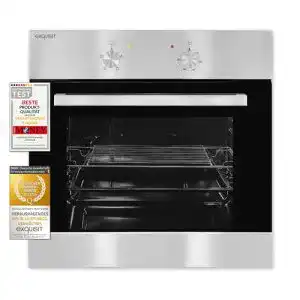 Exquisit Einbaubackofen EBE 555-1.1 mit 62 L Garraum