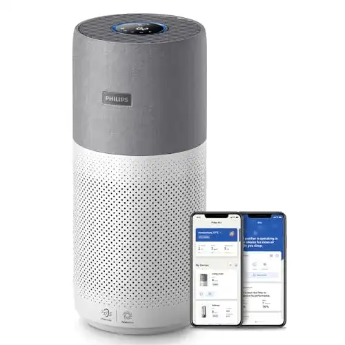 UVC-Luftreiniger von Philips der Serie 4000i für Räume bis 158 m²