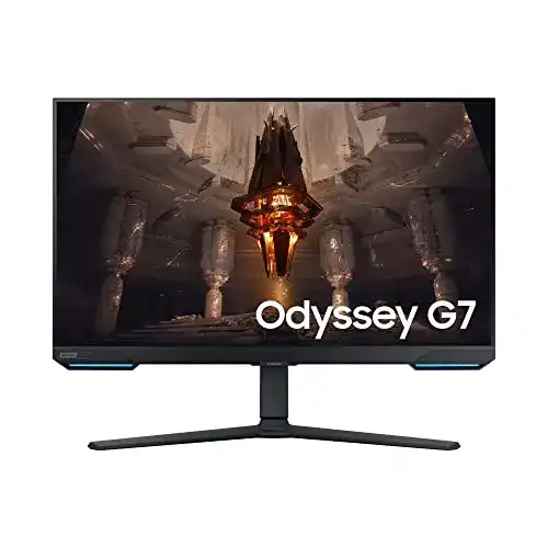 Samsung Odyssey G70B Gaming Monitor 32 Zoll mit UHD-Auflösung