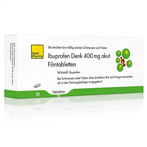 Grippemittel Denk Ibuprofen 400 mg akut: Schmerzmittel und Fiebermittel