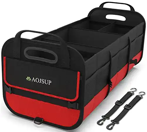 Kofferraumtasche AojSup XXL faltbar mit 95L Kapazität für Autos