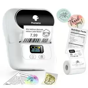 Phomemo M110 Bluetooth-Etikettendrucker für selbstklebende Etiketten